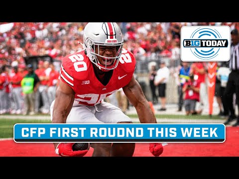 Preview CFP First Round Games This Week & Tonight's Basketball Games | B1G Today