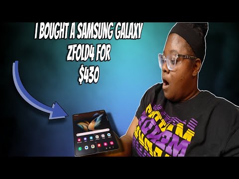 I Bought A Samsung galaxy Zfold4 For  $430