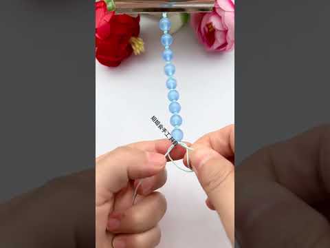 Half-moon knot, bead-separated knot, really invincible, knot tutorial, fancy knotting, simple br