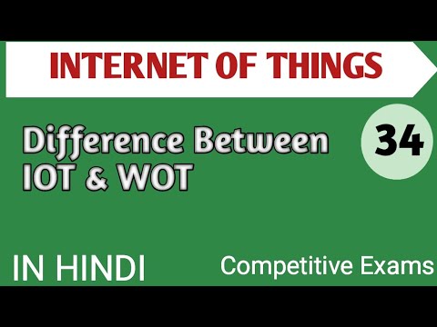 Lec - 5.4 IOT & WOT || Difference between IOT & WOT in Hindi