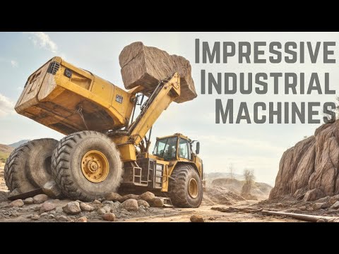 38 Impressive Industrial Machines Operating at Peak Efficiency