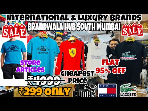 Brandwala Hub South Mumbai | Upto 90% Off | Puma Tshirts,Poloneck,Jeans | Branded Clothes in Mumbai