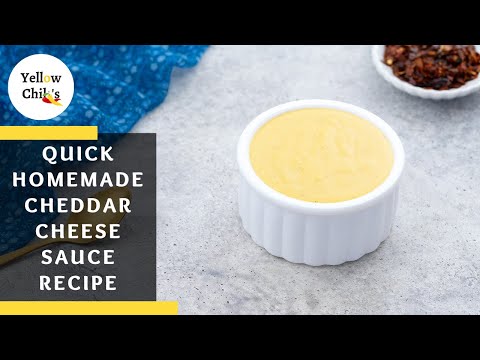 Quick & Easy Cheddar Cheese Sauce Recipe | Perfect for Pasta, Nachos & More!