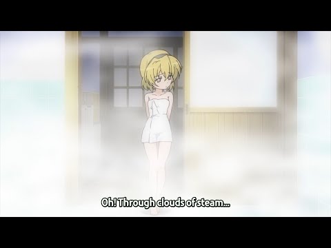 Satoko's bath - Higurashi Kira