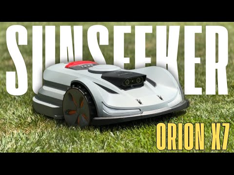 SUNSEEKER ORION X7 ROBOTIC MOWER FULL SETUP AND REVIEW