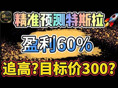 美股投资｜全网最准预测特斯拉TSLA暴涨抄底盈利60%.目标价300?SPY QQQ IWM NVDA AAPL AMZN NKE｜美股趋势分析｜美股期权交易｜美股赚钱｜美股2024