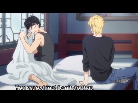 Ash x Eiji moment #6 - “He saved my life”