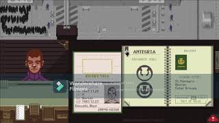 GET IN THE LINE OR DETAIN!!!!!!!!!!! papers, please day 1-5.