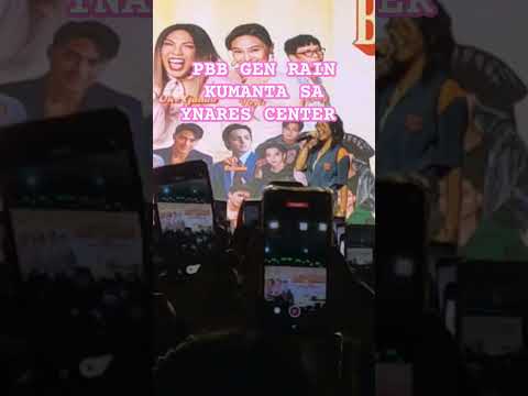 PBB GEN Rain Kumanta Sa Ynares Center #trending #shortsfeed #shorts #viralvideo #satisfying#pbbgen11