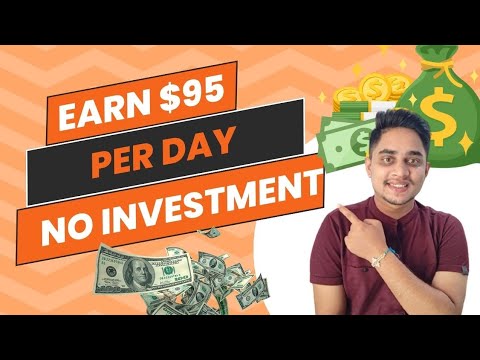 Earn 95$ Per Day || New Dollar Earning app ||  Free Paytm Cash without Investment | Self Earning app