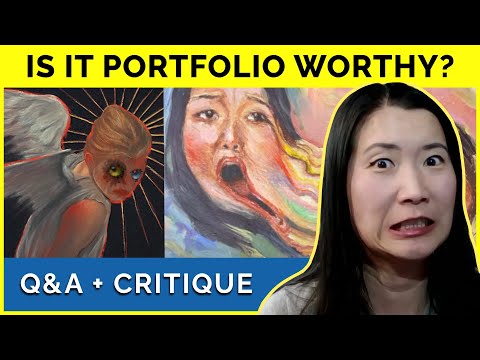 Pro Artist Portfolio Critique & Q&A | Expert Feedback with Fei! [🦃 Thanksgiving Special]