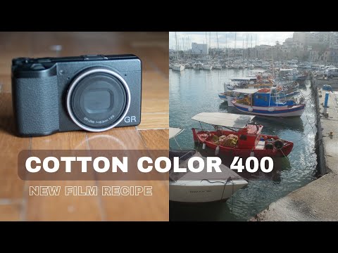 New Film Recipe for Ricoh GR III - Cotton Color 400