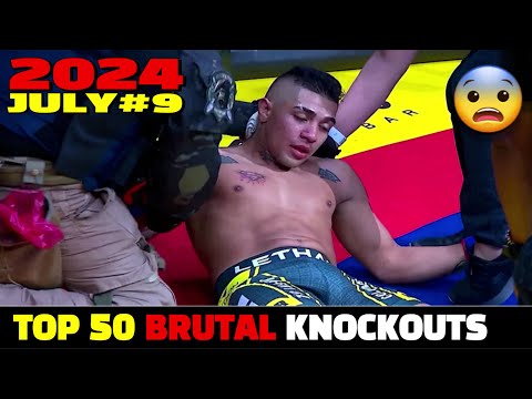 July 2024: Top 50 Savage Knockouts #9 (Muay Thai•MMA•Kickboxing•Kun Khmer)(HD)