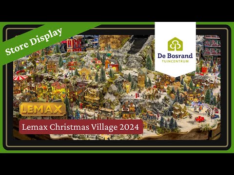 Lemax Christmas Villages 2024 | Display Ideas | De Bosrand