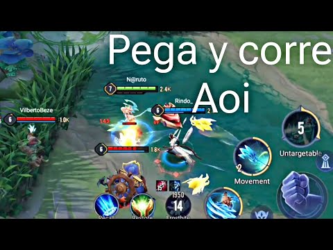 Aoi hit and ran. Arena of Valor.