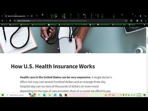 How US Health Insurance Works Review