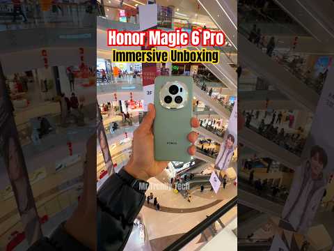 Wow ~ Honor Magic 6 Pro immersive Unboxing #honormagic6pro #honor #ytshorts