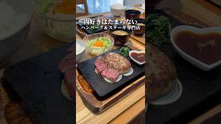 肉好き必見！肉汁溢れるハンバーグ#富山グルメ