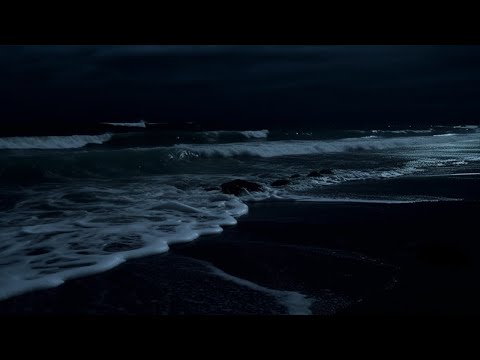 Sleep Instantly with Ocean Waves | Dark Screen and Gentle Surf Sounds