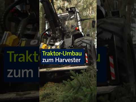 Traktor-Umbau 🚜 zum Harvester #landwirtschaft #traktor #shorts