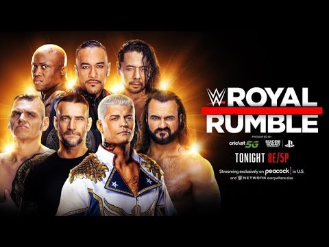 2024 WWE ROYAL RUMBLE LIVE STREAM