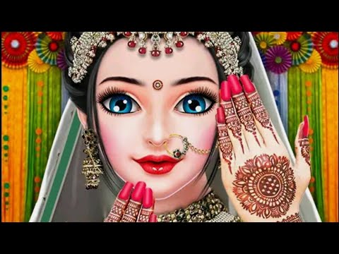 Bridal Dress up and Make up - Indian Wedding Love and Arrange Married