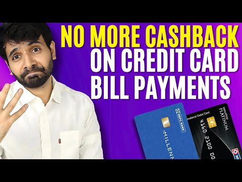 BREAKING: No More Cashback on Credit Card Bill Payments via HDFC Debit Cards