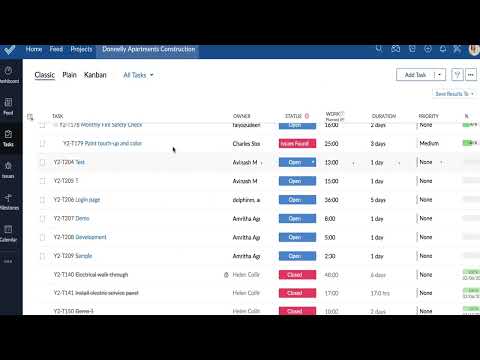 ONLINE TASK MANAGEMENT SYSTEM | ZOHO PROJECTS | WORK MANAGEMENT SOFTWARE | ZOHO PROJECT MANAGEMENT