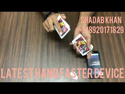 Latest hand Andar Bahar Cheating Playing Cards Device 8920171829