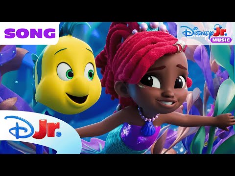 Disney Jr.’s Ariel "La Sirenusca" Song 🎶 | The Little Mermaid 🧜🏾‍♀️ | @disneyjr