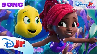 Disney Jr.’s Ariel "La Sirenusca" Song 🎶 | The Little Mermaid 🧜🏾‍♀️ | @disneyjr