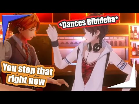 Roberu immediately stops Yumeoi from dancing Bibideba 【Holostars EngSub】