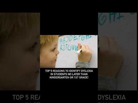 Here are 5 reasons why identifying and addressing dyslexia is so important.🧑‍🏫 #pediatrictherapy