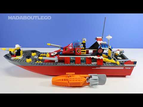 LEGO City Fireboat 7906