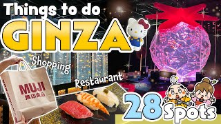 Things to do in Ginza Tokyo / Japan Travel Ultimate Guide / Shopping, Restaurants