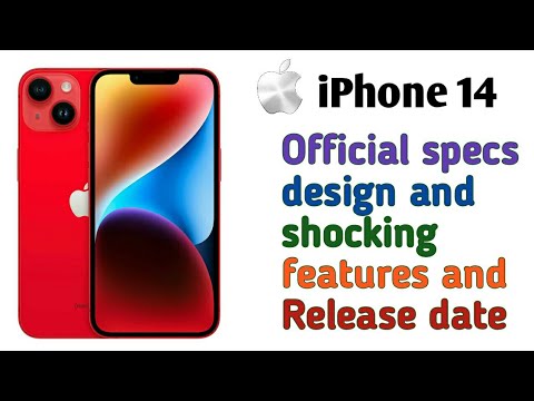 iPhone 14 finally specs design and shocking features and Release date revealed officially #iPhone14