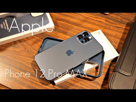 Apple Leather PACFIC BLUE Case - iPhone 12 Pro Max - Hands on Review!