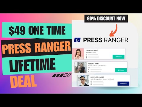 💫💠💫Press Ranger Lifetime Deal | The Ultimate Business Growth Hack | $49 Lifetime Deal | 90% Now