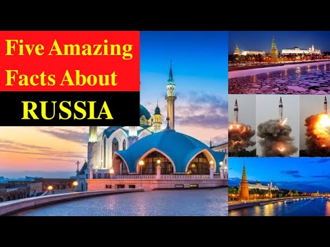 Five Amazing Facts About RUSSIA in hindi। factecz #shorts