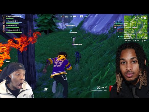 FlightReacts Plays OG Fortnite 2024 For The 1st Time W/ DDG & OG Squad!