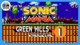 【部長Gaming】🎮《音速小子狂熱》Green Hill｜Sonic Mania