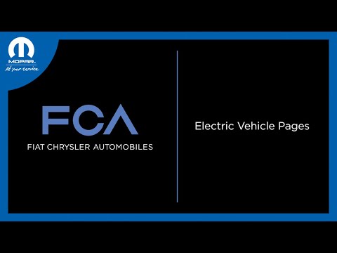 Electric Vehicle Pages  | How To | 2025 FCA Vehicles