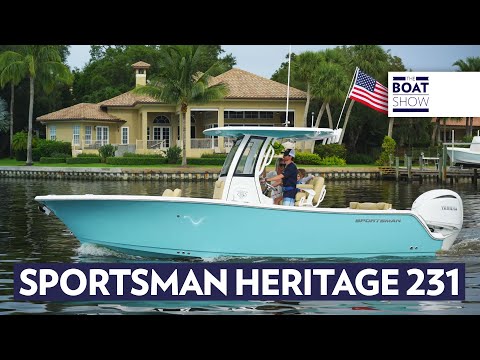 SPORTSMAN Heritage 231 seen at MIBS 2024 - The Boat Show