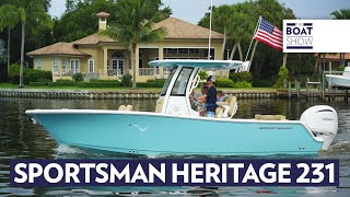 SPORTSMAN Heritage 231 seen at MIBS 2024 - The Boat Show