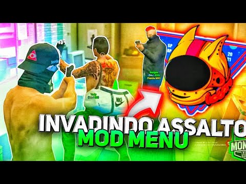 ADM PASSA MAL ASSALTO COM MOD MENU GTA RP