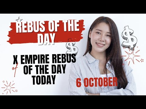 X Empire REBUS of the day | REBUS of the day   6 October |X Empire REBUS of the day today 6 October