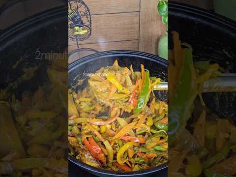 Kadai vegetable #shorts #indianfood #food #recipe #cooking #vegetarian