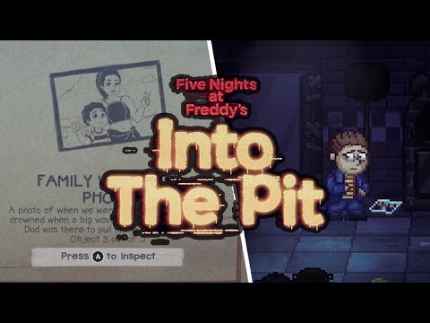 FNAF Into the Pit: Dads Name Tag & Family Vacation Photo Locations