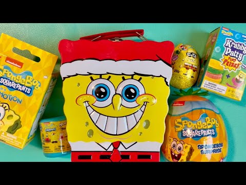 7 minutes Asmr unboxing SpongeBob SquarePants