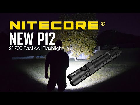 (Discontinued) NITECORE NEW P12 1200 Lumen 21700 Tactical Flashlight